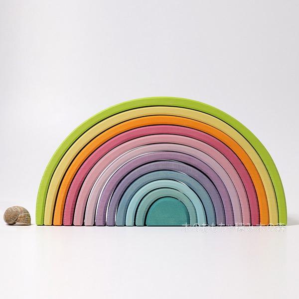 グリムス パステルアーチ・大 積み木 アーチ型 パステルカラー 0歳