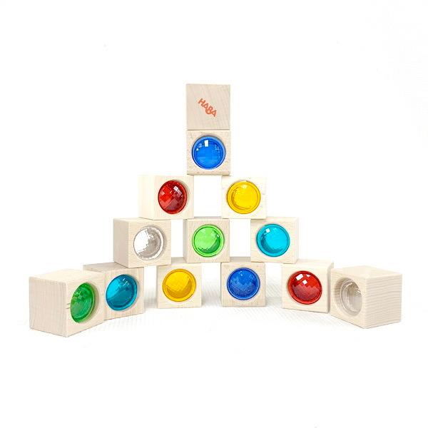 ハバ（HABA） HAブロックス・プリズムセット 積み木遊び 光と色を