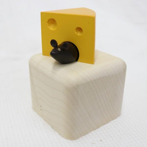 キーナー　オルゴール　チーズ　インテリア　子供部屋　木製　スイス製｜tumiki-mori