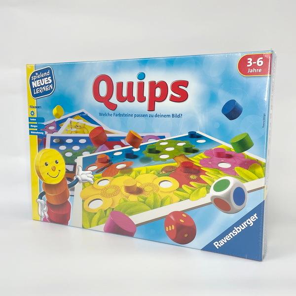 (未使用･未開封品)　Ravensburger クイップス gsx453j ラべンスバーガー クイップス ボードゲーム 3歳〜 : 木の
