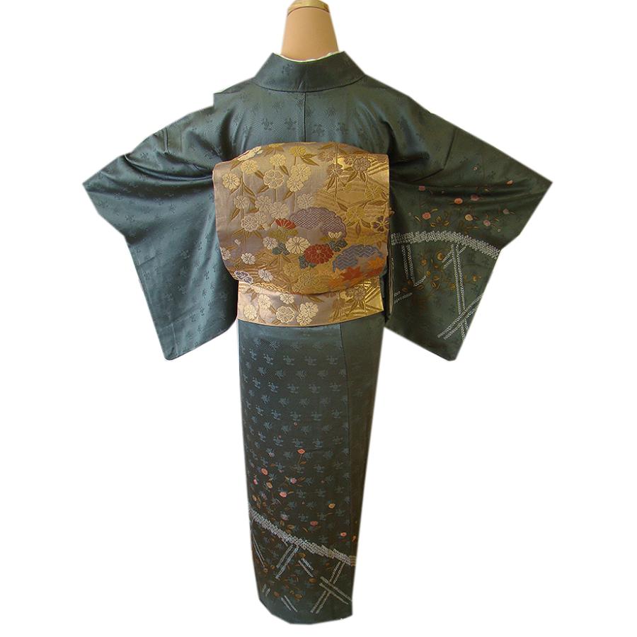 きものしらゆり 身丈161cm 裄67cm 10〜5月 紋意匠 絞り入り 訪問着