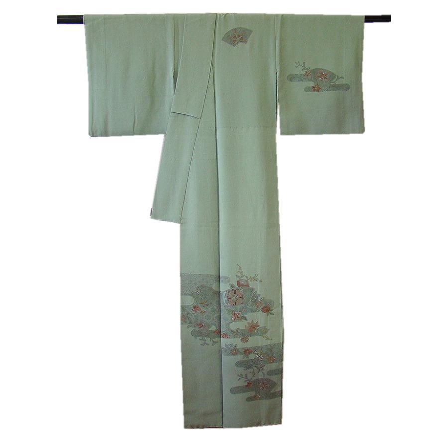 きものしらゆり 身丈155cm 裄65cm 10〜5月 フォーマル 極上ちりめん 総