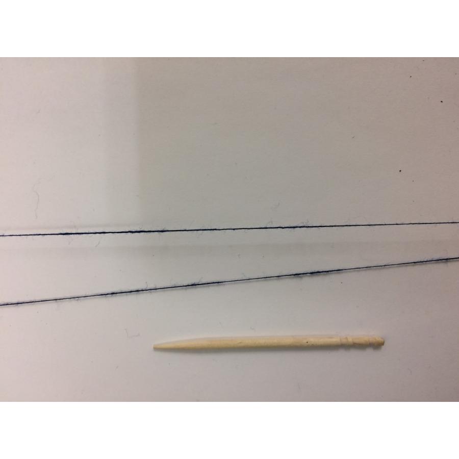 オーガニックコットン認証 インド綿 格安手紡ぎ糸 インディゴ染め