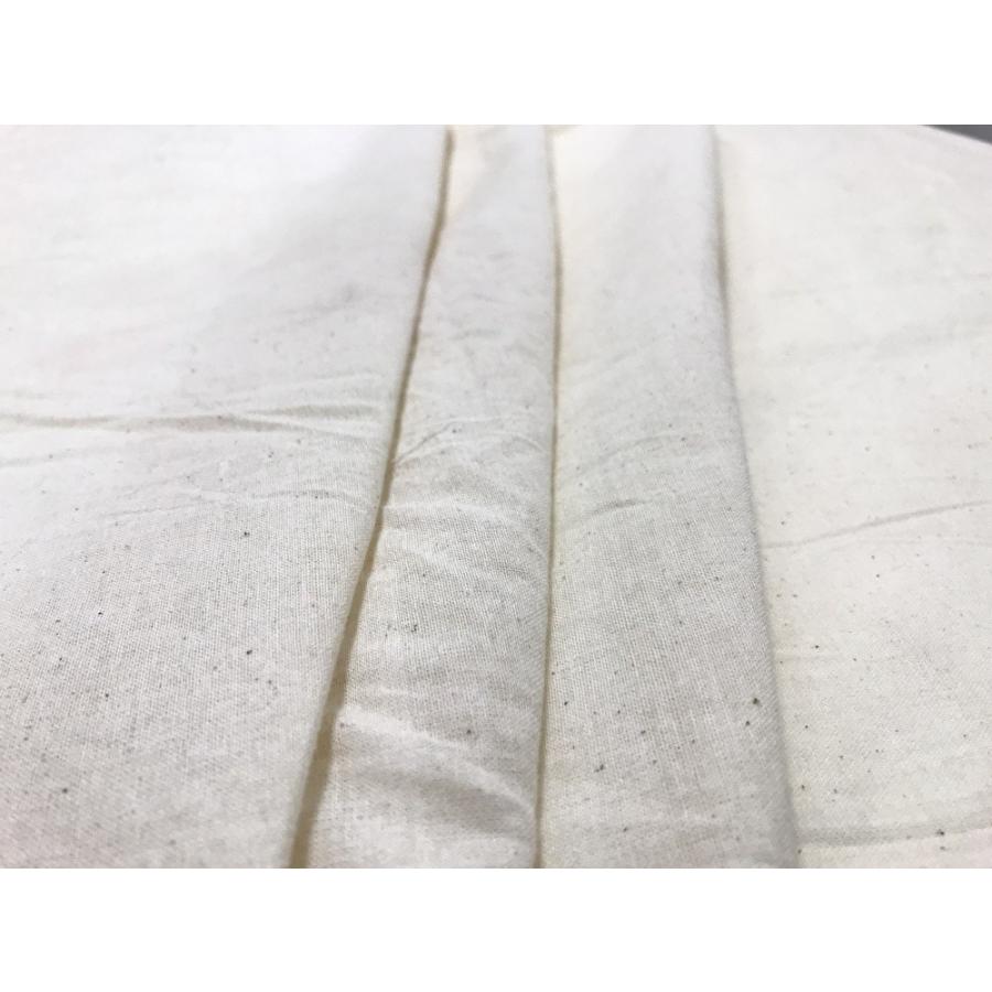 100% コットン インド綿 生成り 縦糸、横糸 30番手 薄手生地 布