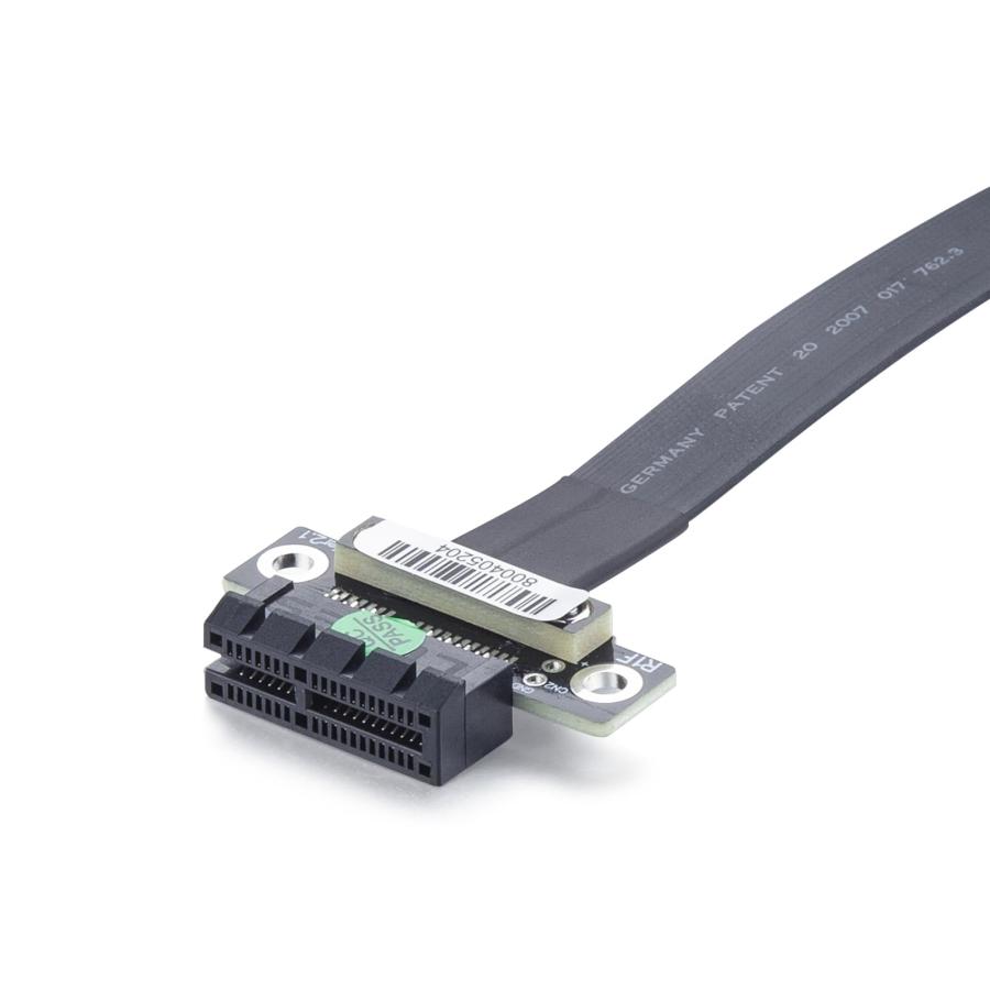 10Gtek PCIE 3.0 延長ケーブル X1 to オス-メス スロット ストレート