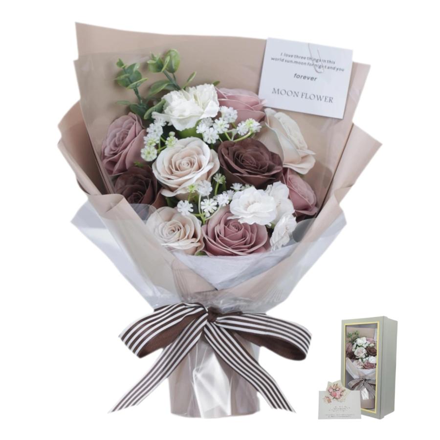 MEJARDIN 人気 ソープフラワー 花束 ブーケ ギフト バラ 造花 rose