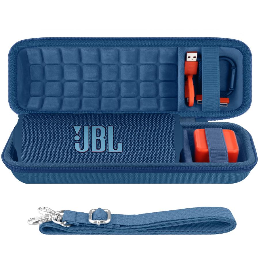 ケースのみ）JBL Flip7/Flip6 Bluetoothスピーカー収納ケース，ブルー