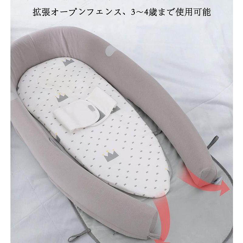 ベビーベッド　移動式 楽天市場】ベビーベッド 折りたたみ 添い寝 ベッドインベッド