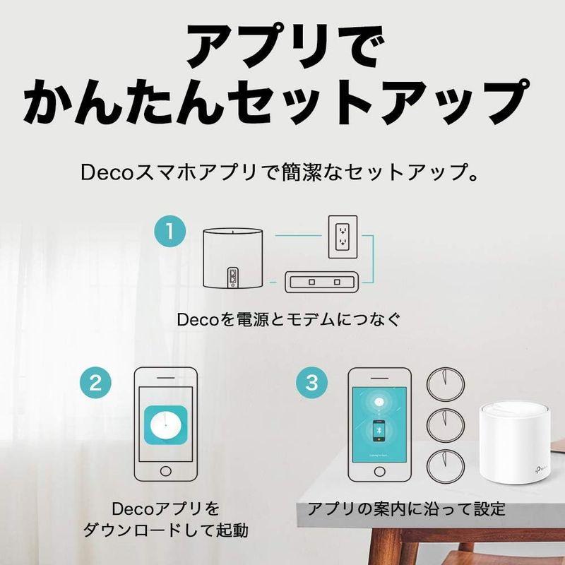 美品 TP-Link メッシュ WiFi 6 ルーター dual band PS5 / ipad/Nintendo Switch/iPhone シ 【RI9836304626】(35753円)