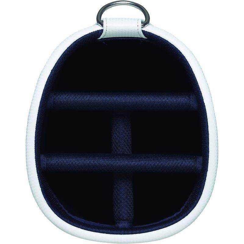 ブリヂストン　ネイビー×ホワイト　キャディバッグ　新品 ブリヂストン ゴルフ ベーシックモデル CBG422 カート キャディ