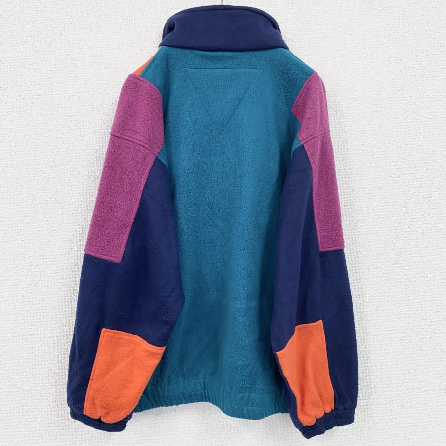 古着 used 〜00s ハーフジップフリースプルオーバー ヴィンテージ 青