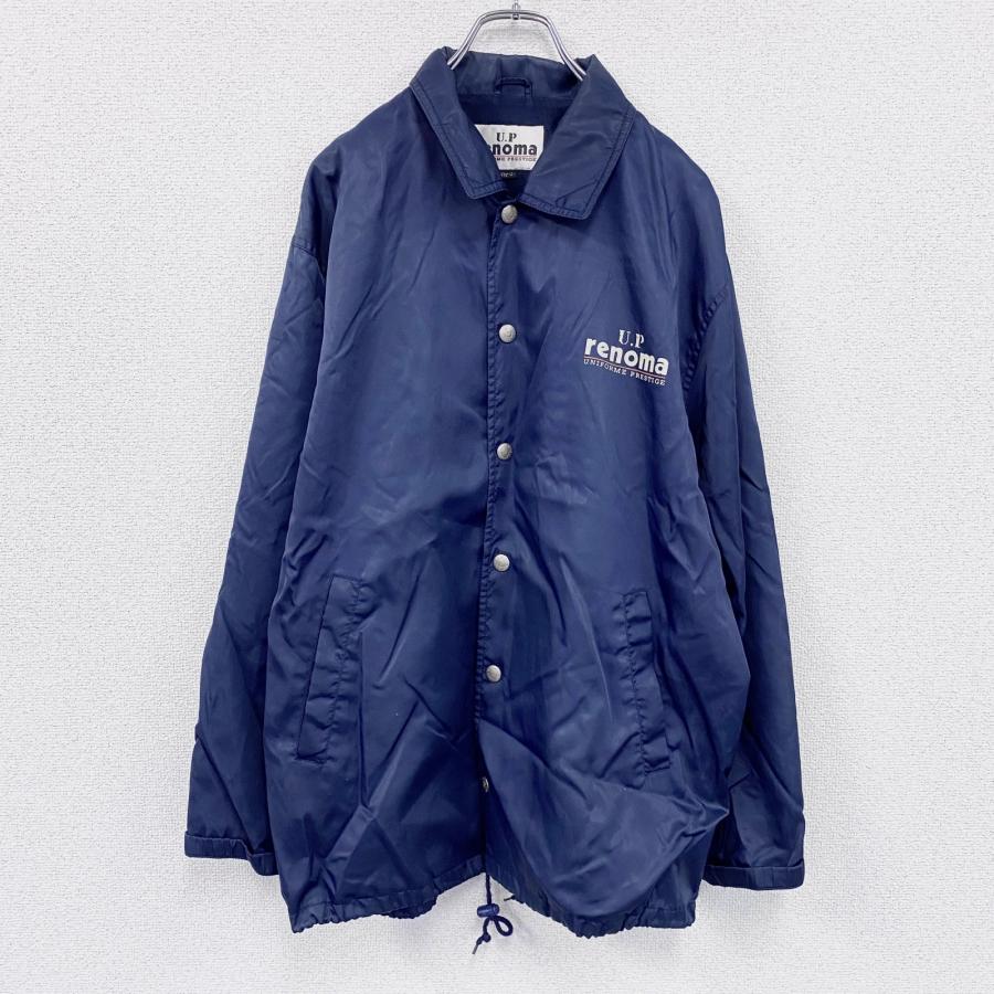 古着 used 90s U.P renoma ユーピーレノマ コーチジャケット デカロゴ