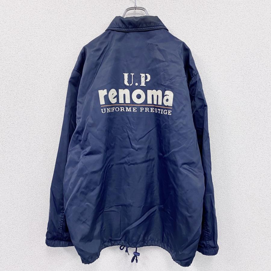 古着 used 90s U.P renoma ユーピーレノマ コーチジャケット デカロゴ