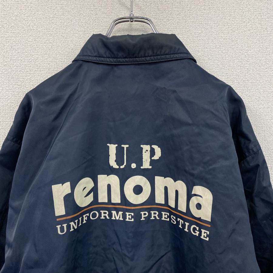 古着 used 90s U.P renoma ユーピーレノマ コーチジャケット デカロゴ