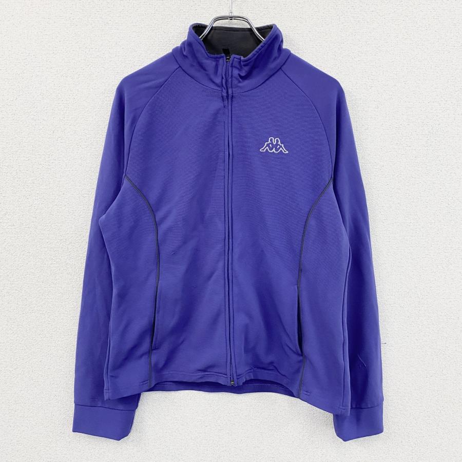 Kappa カッパ トラックジャケット/ジャージ 刺ロゴ 紫 パープル 2XL