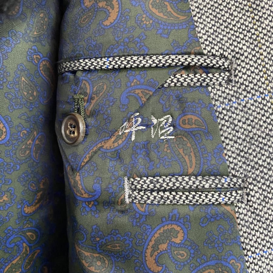 Aquascutum（アクアスキュータム） ダブルテーラードジャケット 灰色