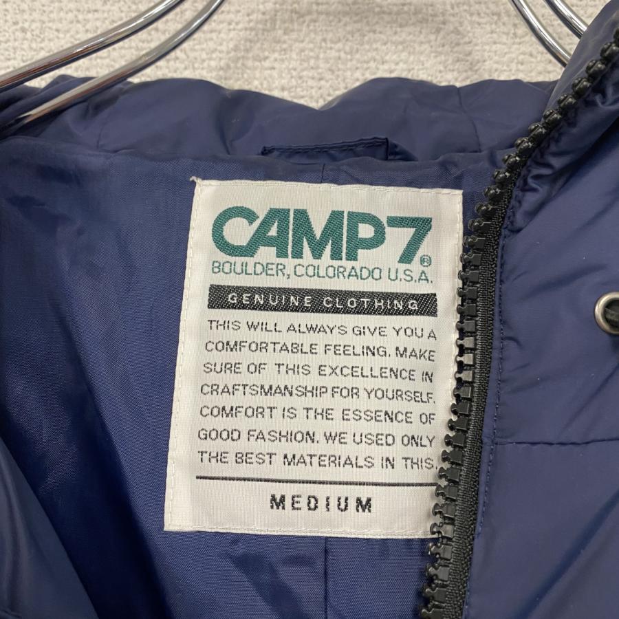 CAMP7 キャンプセブン ダウンジャケット ダウンパーカー ダウン80% 紺