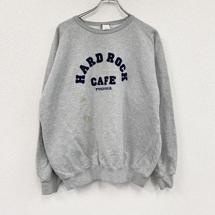 00s Hard Rock cafe ハードロックカフェ スウェット/トレーナー 灰色