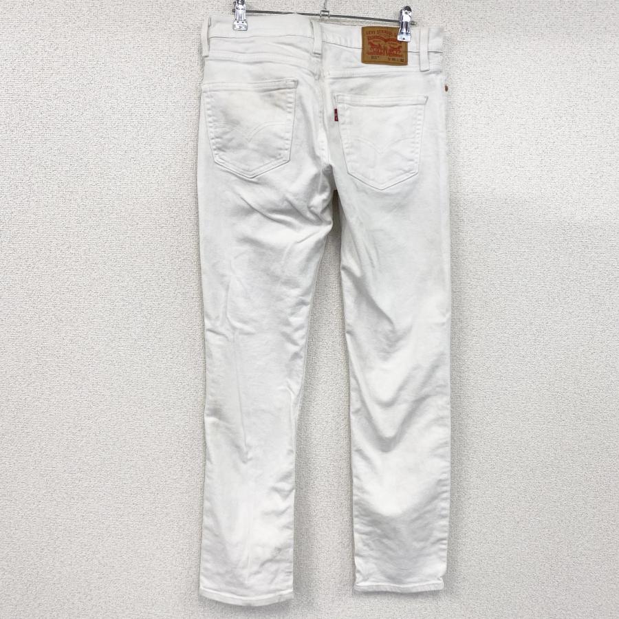 Levi's（リーバイス） Levi's 511 ホワイトデニムパンツ/ジーンズ 白