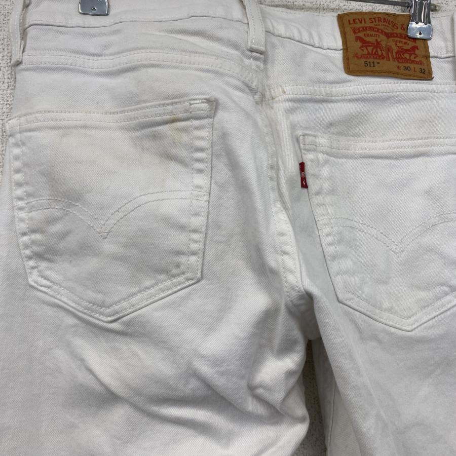 Levi's（リーバイス） Levi's 511 ホワイトデニムパンツ/ジーンズ 白