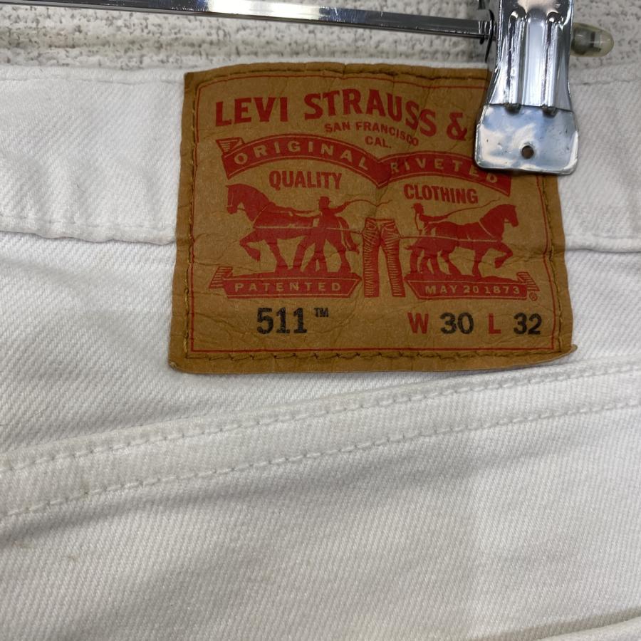 Levi's（リーバイス） Levi's 511 ホワイトデニムパンツ/ジーンズ 白