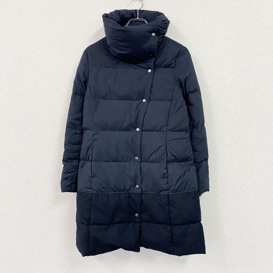 PLST（プラステ） ストレッチタフタビックカラーダウンコート ダウン90 