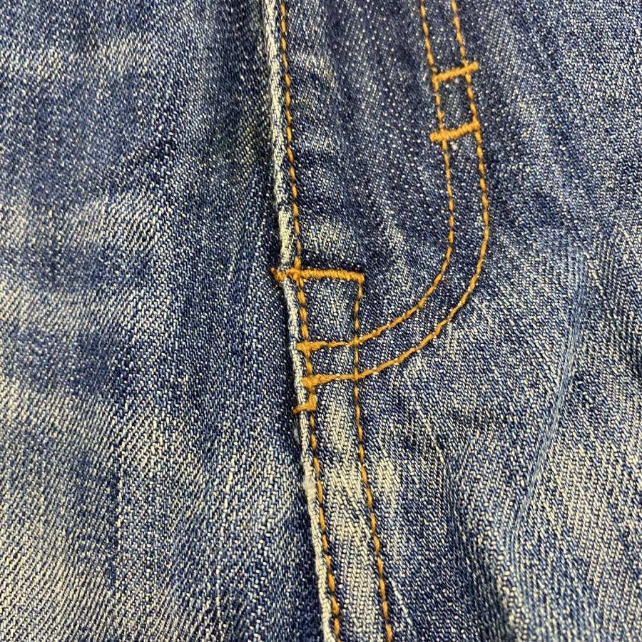 ROCAWEAR ロカウェア デニムハーフパンツ/ショートパンツ 縦落ち 鬼