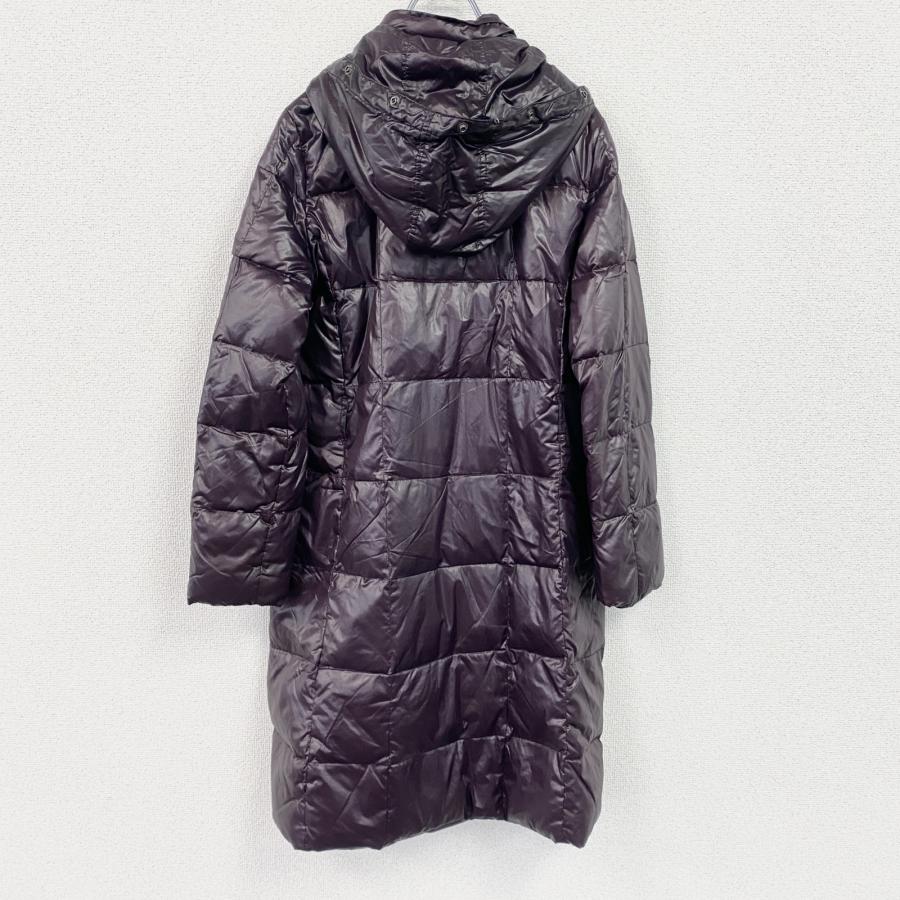 GAP（ギャップ） フーデッドロングダウンコート ダウン90％ 比翼仕立て 