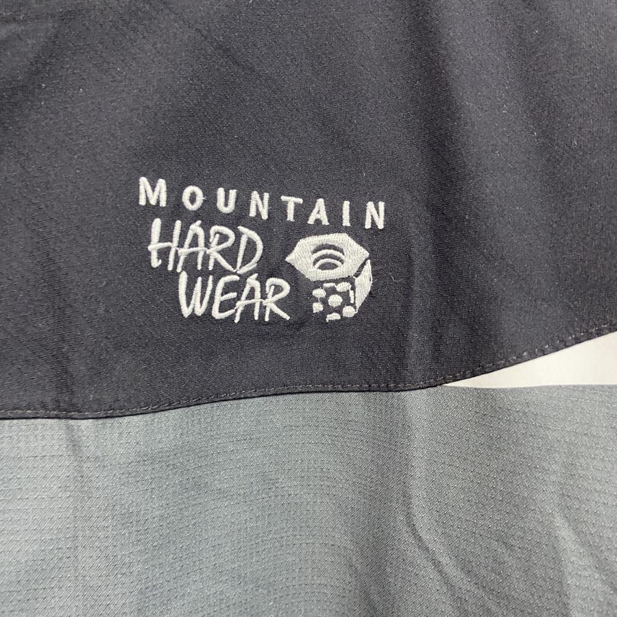 【値引き交渉OK！】MOUNTAIN HARDWEAR　マウンテンハードウェア　コヒージョンジャケット　刺繍ロゴ　ダークグレー　ブラック　Mサイズ　古着 MOUNTAIN HARDWEAR マウンテンハードウェア コヒージョンジャケット