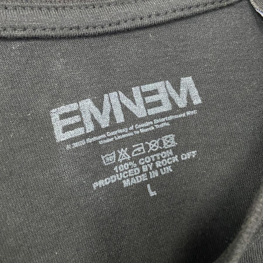 エミネム　eminem 8mile ロンT XL 新品未使用　バックプリント有 Eminem エミネム Lean 半袖フォトプリントTシャツ ラップT