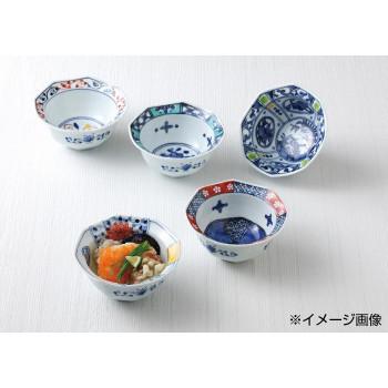 西海陶器 化粧箱入 錦絵変り 八角小鉢揃(5点セット) 19544 : 2025