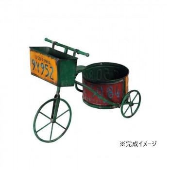 ガーデンオブジェ 三輪車 緑 81660 : 2025ツナグ - 通販 - Yahoo