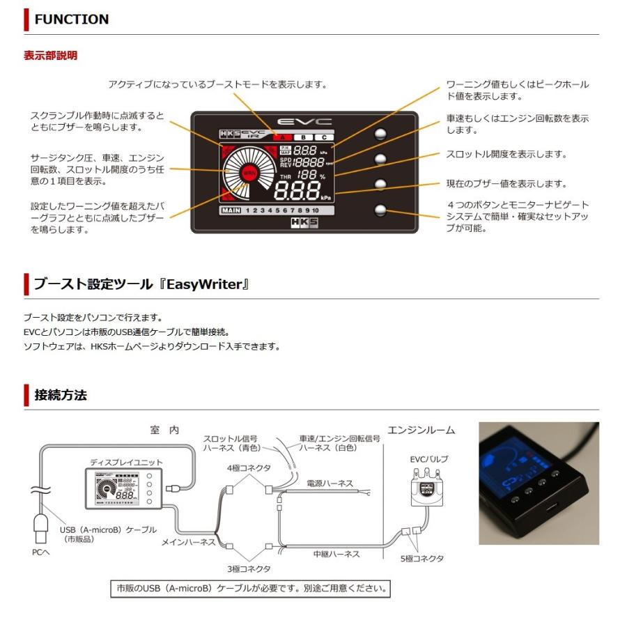 HKS 送料無料 EVC6-IR 2.4 ブーストコントローラー HKS 45003