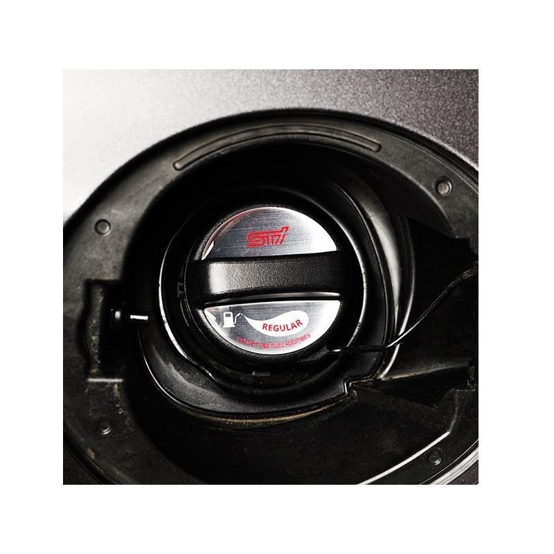 STI フューエルキャップオーナメント レギュラー ブラック