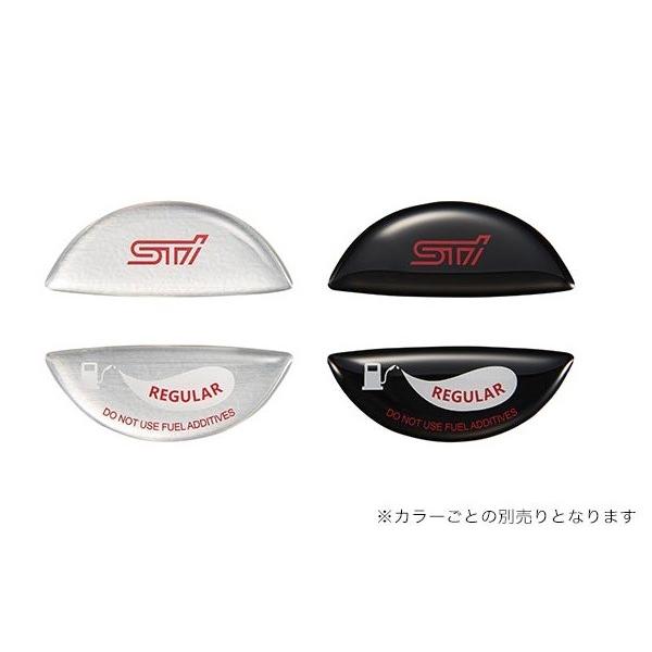 STI フューエルキャップオーナメント レギュラー ブラック