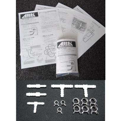ARK-DESIGN　ブーストコントローラー用オプションパーツ　車種別配管図付き　01-0002X-00　ツインターボ 4Φ 6Φ ジョイント ゆうパケット対応｜tuningfan-com｜02