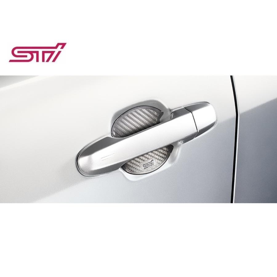 STI ST91099ST020 ドアハンドルプロテクター 4枚セット エクシー Amazon | スバル(SUBARU) ドアハンドルプロテクター 4枚セット