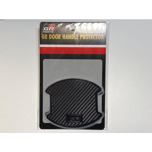 GR PARTS ドアハンドルプロテクター 未使用MS010−00036 TRD TRD GRドアハンドルプロテクター ブラック 小 MS010-00036 1セット