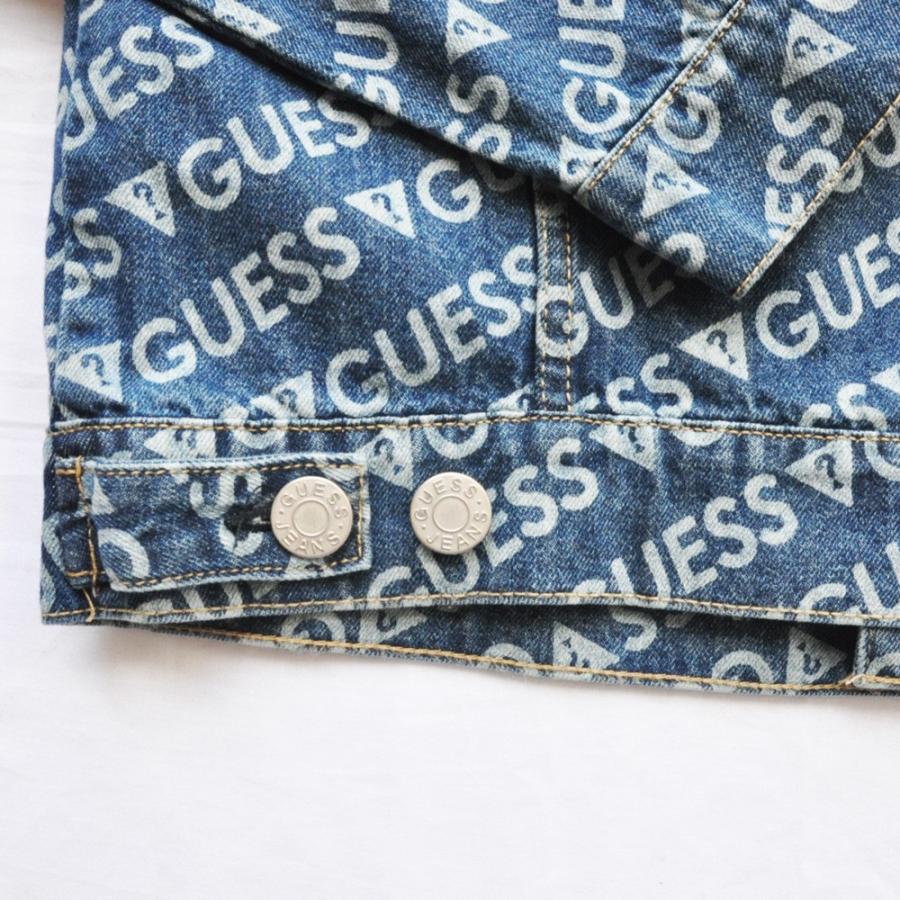 GUESS/ゲス GUESS総柄デニムジャケット :ot-123:TUNNELSTORE - 通販