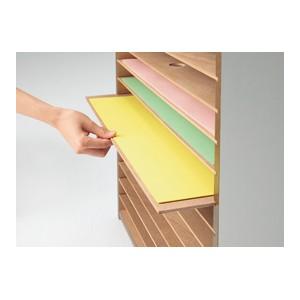 4 ツ切サイズ用 画用紙整理棚 12段用 お取り寄せ 371865 : ツノダ