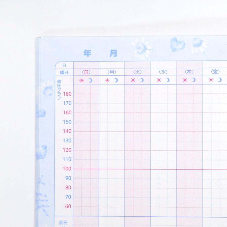 血圧手帳 FRONTEER 血圧記録ノート 血圧手帳 グラフ式 A5 CHO-026 フロンティア