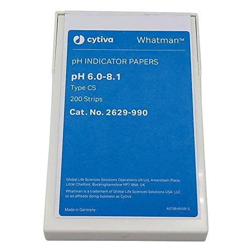 ワットマン /2-341-06 200枚 1 0-8 CS6 pH試験紙ストリップ ろ紙 高品質の人気