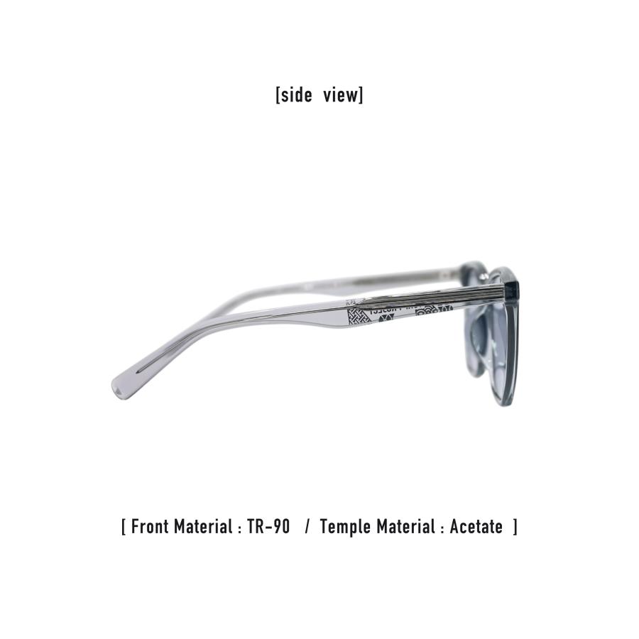 [ターフプロジェクト]  Performanceサングラス(日本製偏光レンズ) /メンズ ゴルフ用 [スクエア TPPF-58264-2 GREY/L.BLUE］ CR-39光学レンズ_3