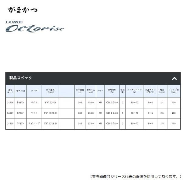 がまかつ　ラグゼオクトライズＢ８３ＸＨ Amazon | がまかつ ラグゼ オクトライズ B83XH 8.3F | Gamakatsu