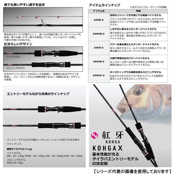 ダイワ 紅牙X 69XHB-S [ロッド] : フィッシャーズ - 通販 - Yahoo