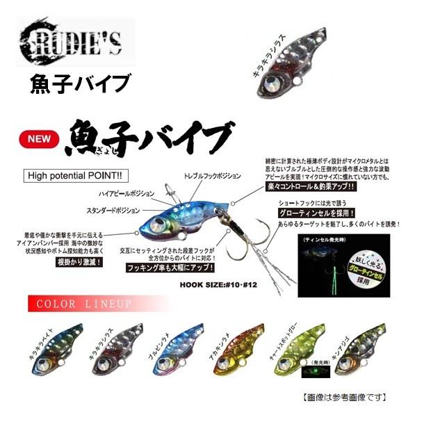 ルーディーズ 魚子バイブ 1 5ｇ キラキラシラスメール便配送可 ルアー 釣具のフィッシャーズ 通販 Yahoo ショッピング