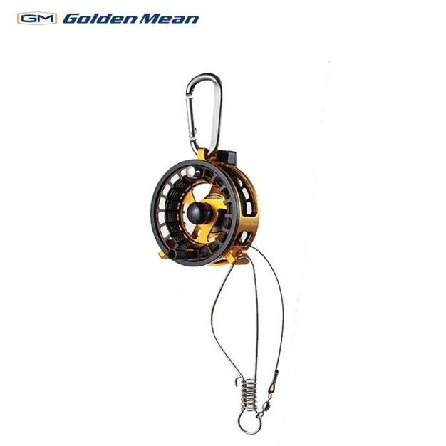 ゴールデンミーン ＧMリールストリンガー2　ゴールド/ブラック [用品5]