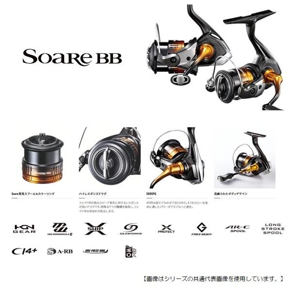 シマノ 22ソアレBB 500SPG 送料無料 [リール] : フィッシャーズ
