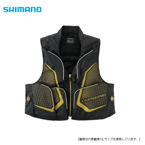 シマノ　VE-011V リミテッドプロ2wayベスト　ブラック　XLサイズ シマノ リミテッドプロ 2WAYベスト VE-011V ブラック XL