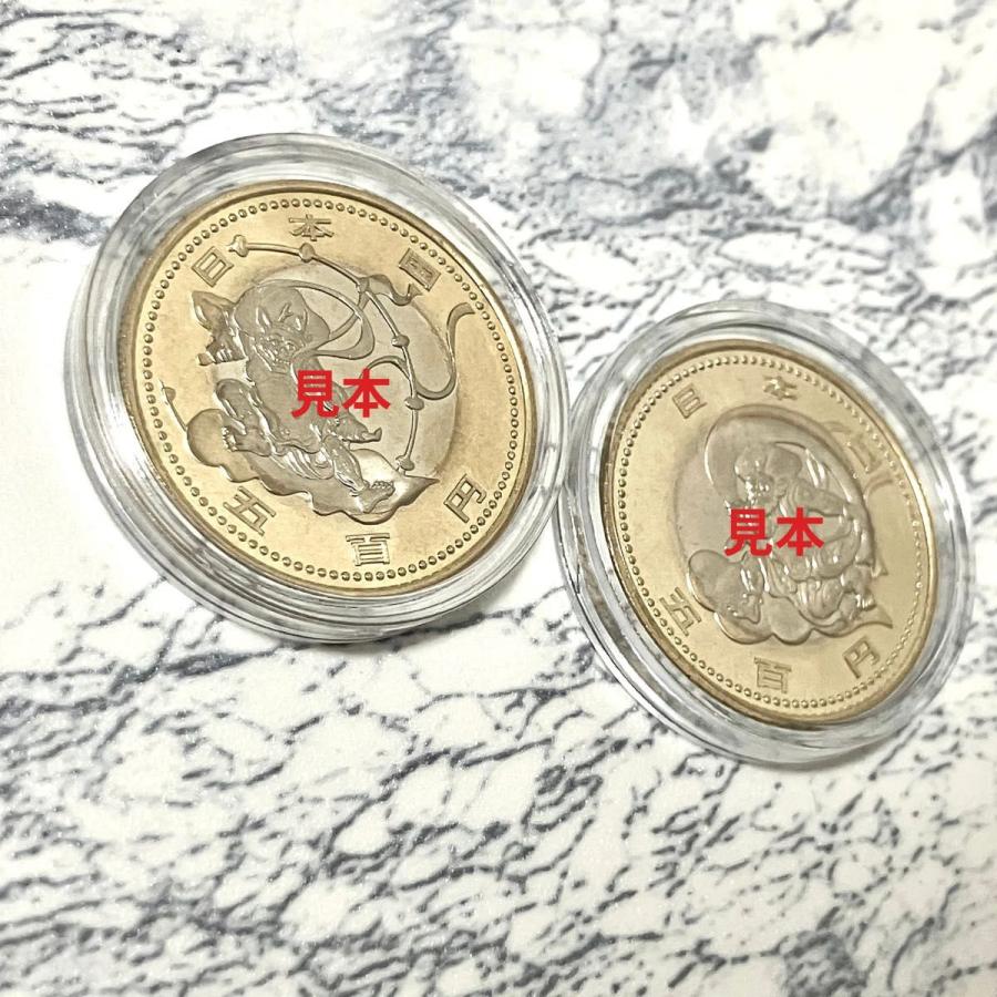 記念硬貨 コイン ケース 日本 金貨 国立公園 カプセル ホルダー クリアケース 保管 収納 コインホルダー 大阪 万博 500円玉サイズ 27mm  12枚用